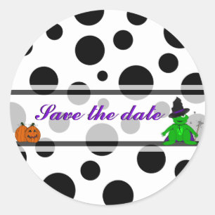 Halloween Salve a los Pegatinas de los dater