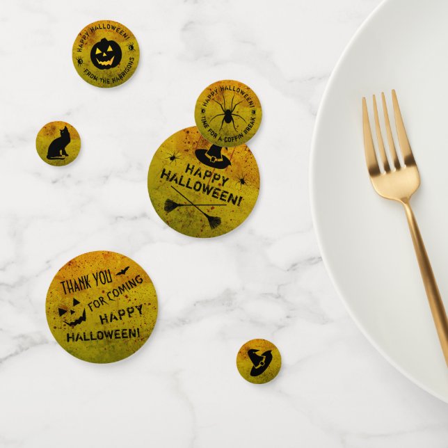 Halloween Sangre salpicada Scary Table Confetti (Grupo)