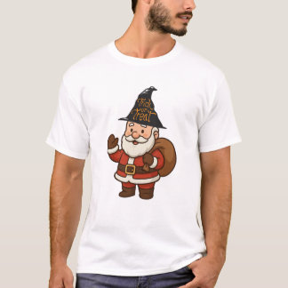 HALLOWEEN SANTA CLAUS TRICK O TRATA Camiseta