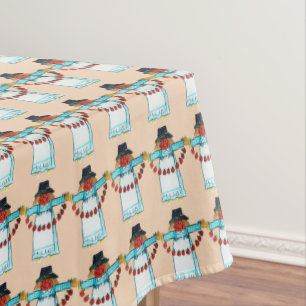 HALLOWEEN SCARECROW manteles