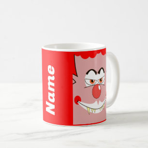 Halloween Scary Coffn Mug, Copa