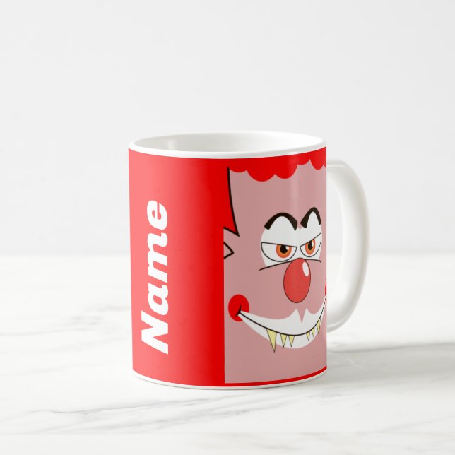 Halloween Scary Coffn Mug, Copa (Anverso derecho)