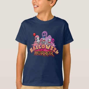 Halloween Scary frena camiseta de terror