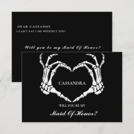 Halloween será mi tarjeta de propuesta para la dam