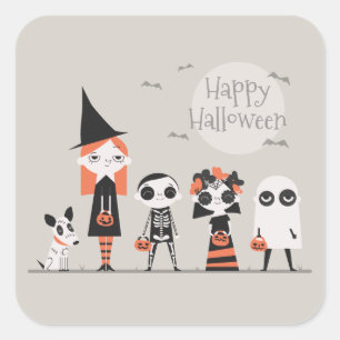 Halloween simple pero elegante   PEGATINA