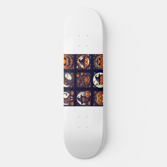 Halloween Skateboard (Anverso)