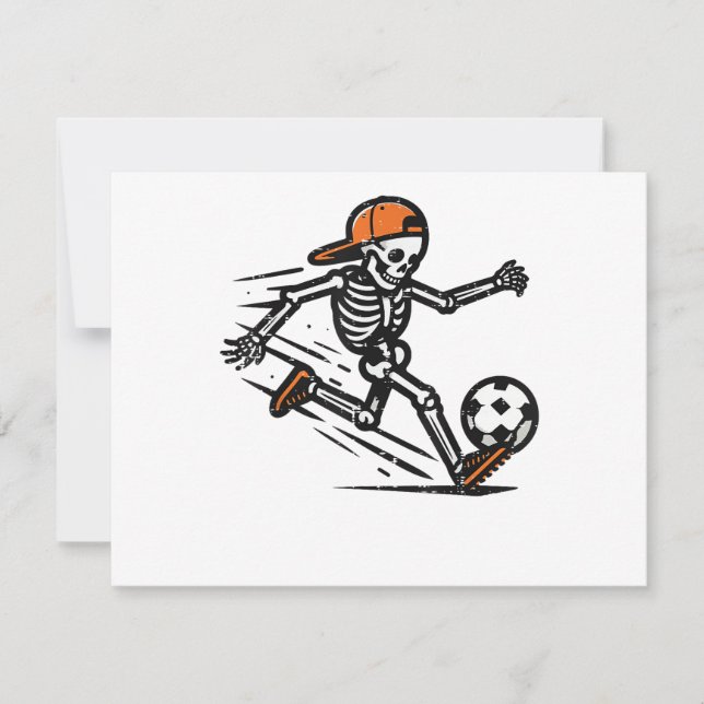 Halloween Skeleton Football Costumen (Anverso)
