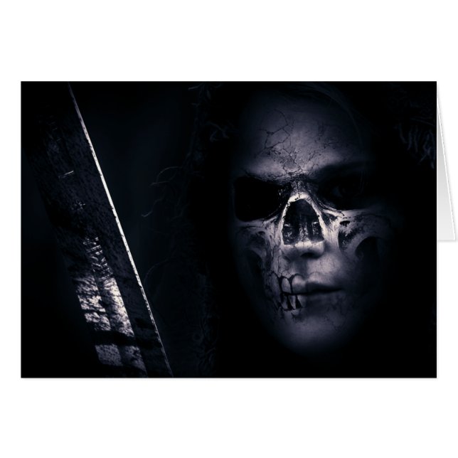 Halloween Skull (Anverso (Horizontal))