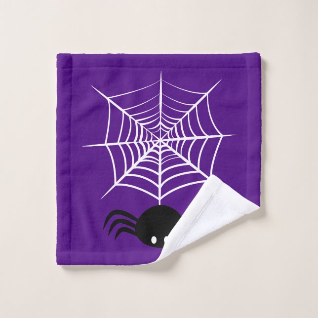Halloween Spider Web (Toallita)