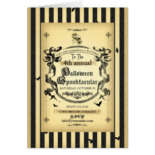 Halloween ~ Spooktacular1 - Tarjeta de felicitació