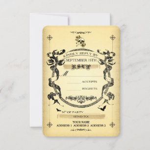 Halloween ~ Spooktacular1 - Tarjeta de respuesta /