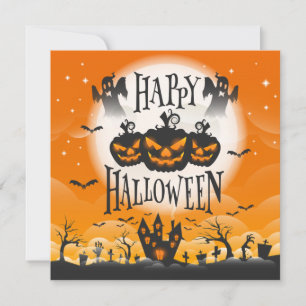 Halloween Spooktacular   Invitación de fiesta