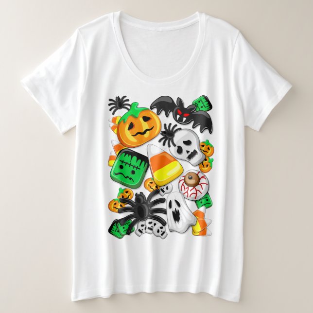 Halloween Spooky Candies Fiesta (Anverso del diseño)