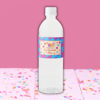 Halloween Spooky Groovy Fiesta Etiquetas de botell