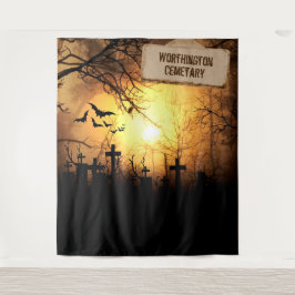 Halloween | Tapiz | Cementerio