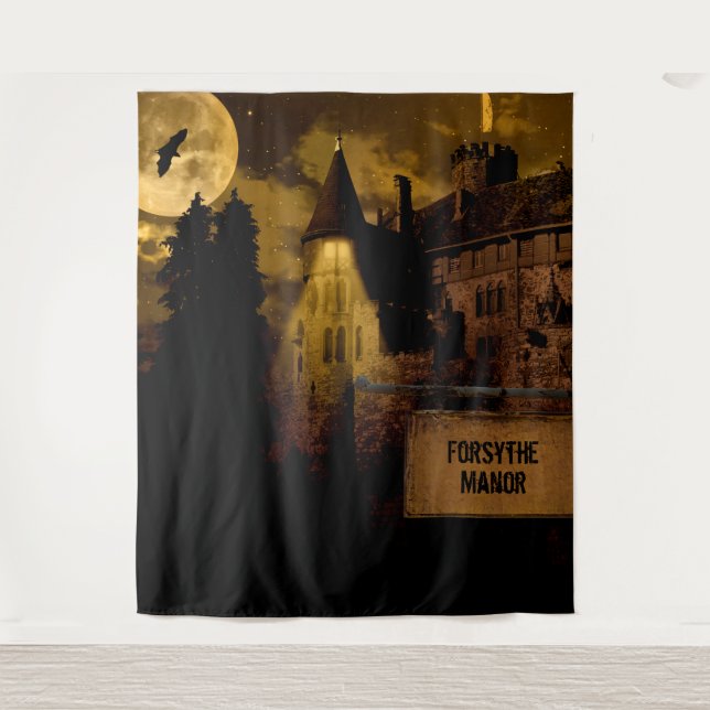 Halloween | Tapiz | Manor embrujada (Anverso)