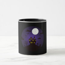 Halloween - taza del castillo de Drácula