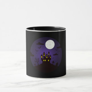 Halloween - taza del castillo de Drácula