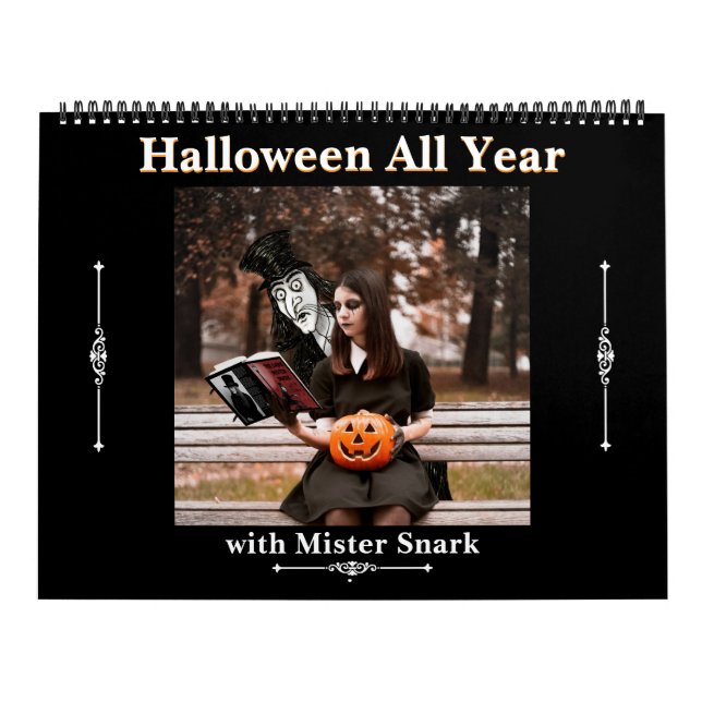 Halloween Todo el Año con el Calendario de Mister  (Tapa)