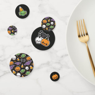 Halloween trata a los confetti