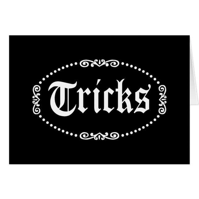 Halloween Tricks and Treats (Anverso (Horizontal))