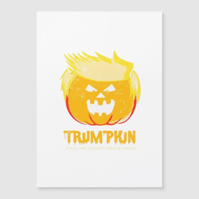 Halloween Trumpkin Divertido (Anverso)