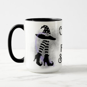 Halloween venga a sentarse a la taza de deletreo