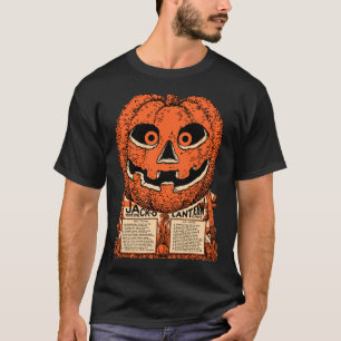 Halloween vintage - Camisa Jack O Lantern de los a