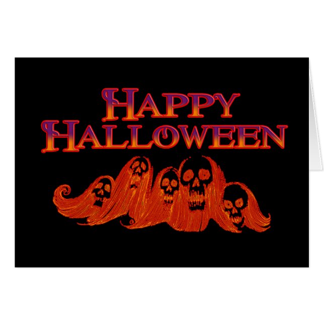 Halloween Witches Happy Halloween (Anverso (Horizontal))