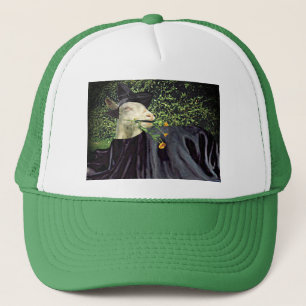Halloween Wizard Goat Gorra