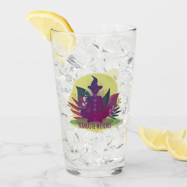 Halloween Yoga Namaste Witaste (Anverso (hielo))