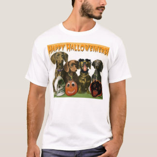 Halloweiners feliz - camiseta de Halloween del