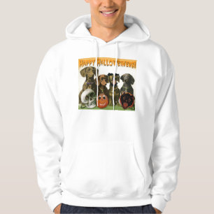 Halloweiners feliz - sudadera con capucha de
