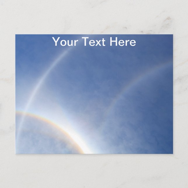 halos personalizables alrededor de la postal del s (Anverso)