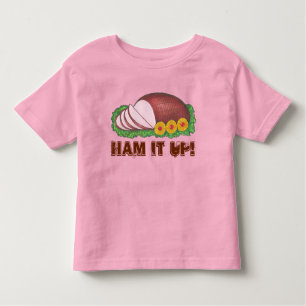 HAM IT UP Funny Navidades Feo Sweater