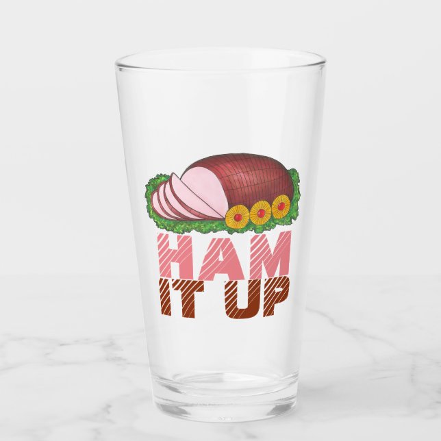 Ham It Up Pink Glazed Holiday Cena de Pascua (Anverso)