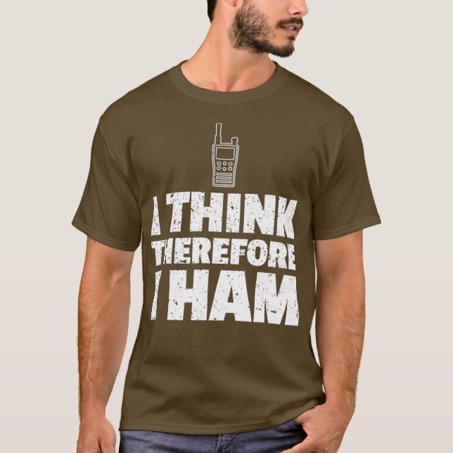 Ham Radio Humor Chiste gracioso camiseta de regalo (Anverso)