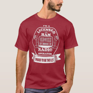 Ham Radio Shirt Ham, Camisetas de radio aficionado