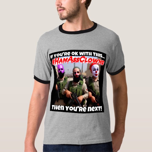 #HamAssClowns Camiseta (Anverso)