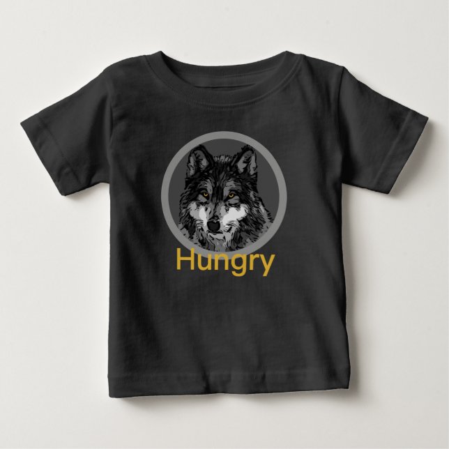 Hambre - Camiseta Baby Fine Jersey (Anverso)