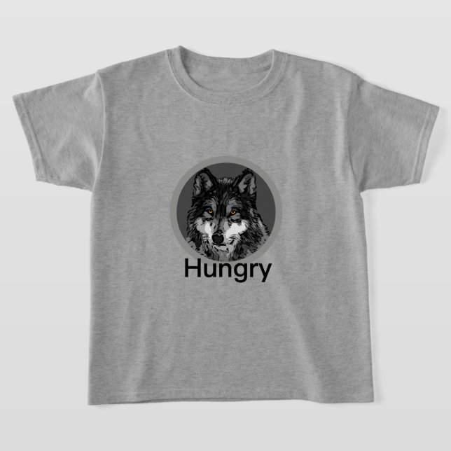 Hambre - Camiseta básica para niños (Distribución)