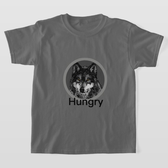 Hambre - Camiseta básica para niños (Distribución)