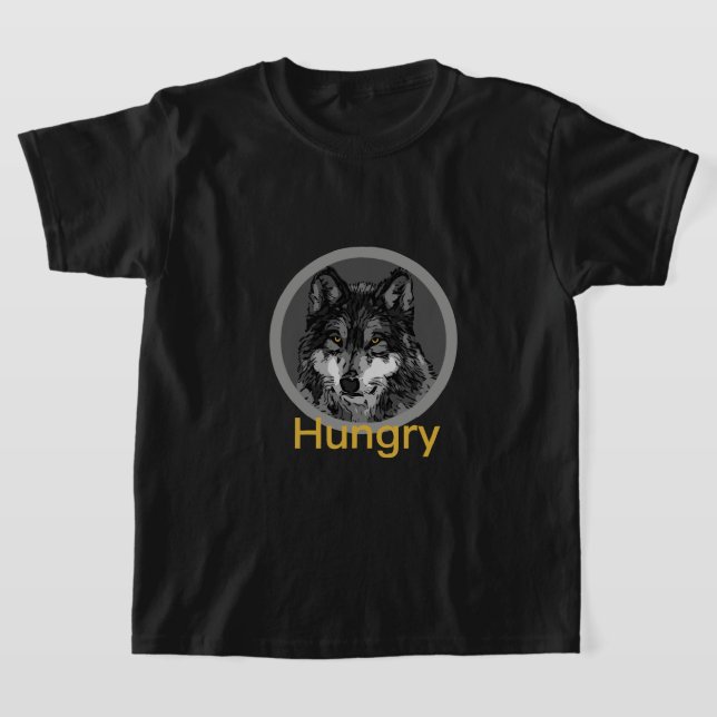 Hambre - Camiseta básica para niños (Distribución)