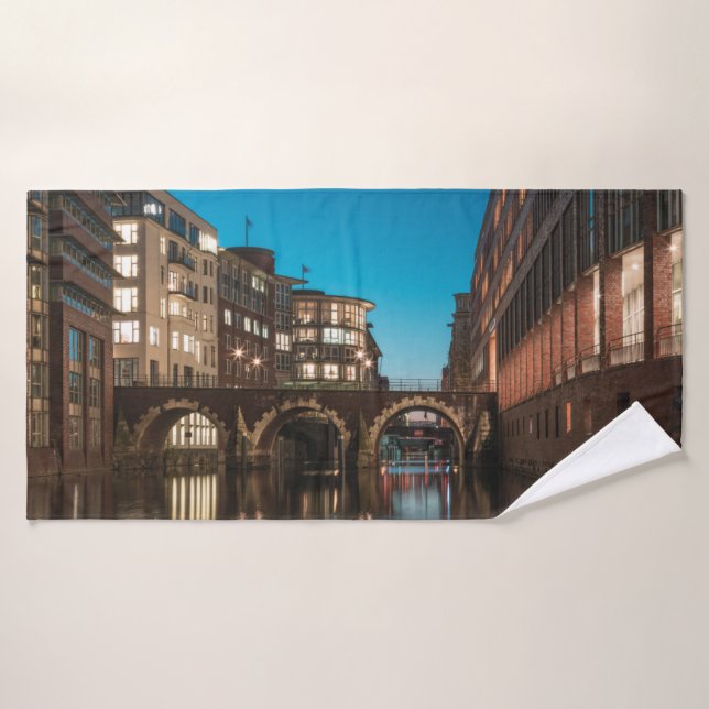 Hamburg Ellerntorsbrücke (Toalla de baño)