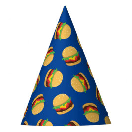 Hamburger Birthday Party Burger Fiesta Gorra