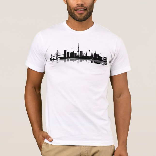 Hamburgo horizonte playera (Anverso)