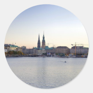 Hamburgo pegatina bordador puerto