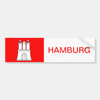 Hamburgo pegatina bordador puerto pegatina de