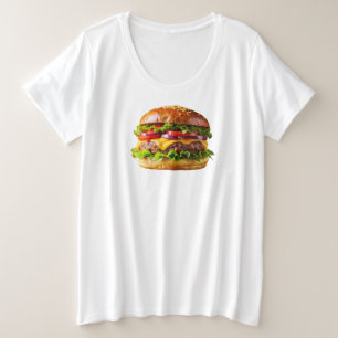 Hamburguesa con queso apetitosa de SlipperyJoe cru