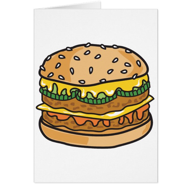 hamburguesa de queso retro (Frente)